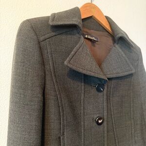 Zac Posen for Brooks Brothers Heavy Structured Lined Jacket w/Statement Buttons